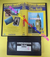 VHS film LONDRA citta'del mondo 1994 DEAGOSTINI CDM 3 (F52 ** ) no dvd