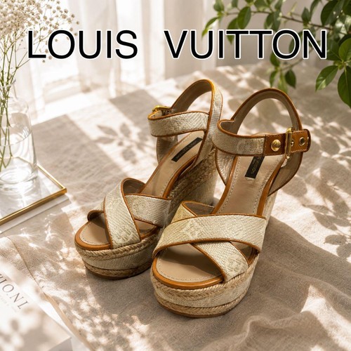 Sandali con zeppa - , louis