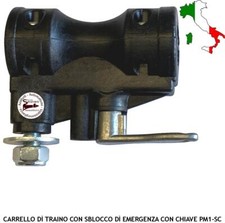 CARRELLO MOTORE COMPLETO CANCELLO BATTENTE CHIAVE BLOCCO BULLONE RONDELLA PM1 SC