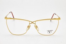 VALENTINO quiet luxury occhiali vintage anni 80 montatura oro metallo butterfly