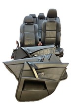 BMW E60 530D M SPORT BERLINA 2003-2007 PELLE M-SPORT SEDILI E PORTIERE MONTAGGIO SCHEDE
