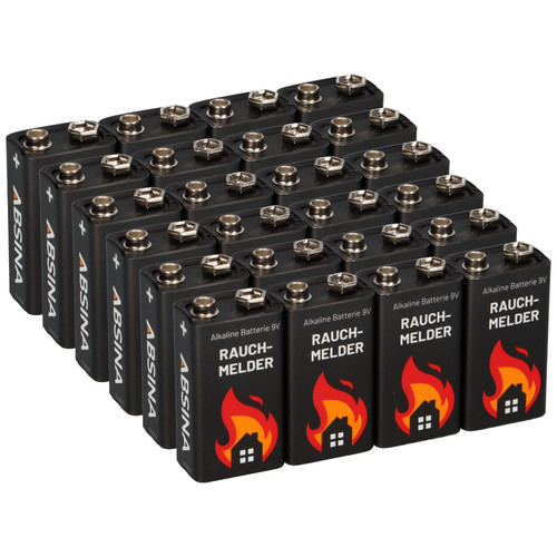 24x batterie blocchi - batterie, 9v