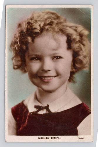 Cartolina shirley temple - cartolina,