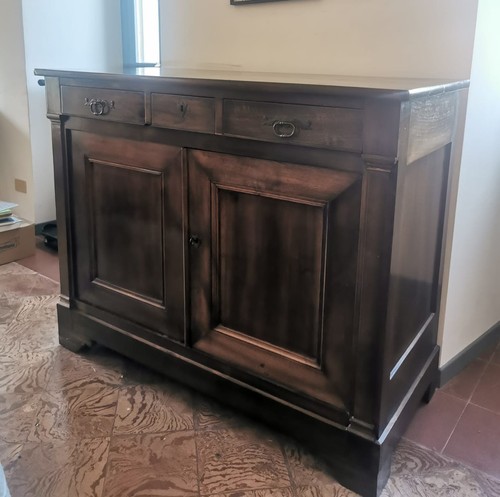 Credenza noce massello di - noce,