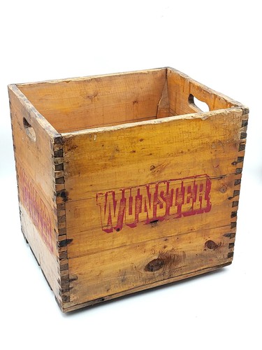 Birra wunster cassa - birra, legno