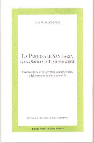 Pastorale sanitaria una - la,