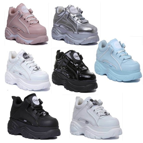 Buffalo donna pelle scarpe - buffalo,