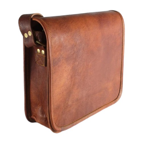 Borsa pelle marrone - in, 9x11