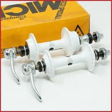 MOZZI COMPETIZIONE NOS MICHE 36h FORI VINTAGE VECCHIO FILO ITALIANO 6 7 VELOCITÀ BIANCO