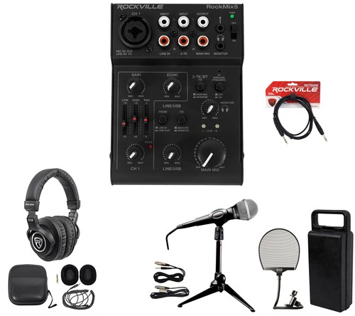 Rockville kit registrazione - kit,
