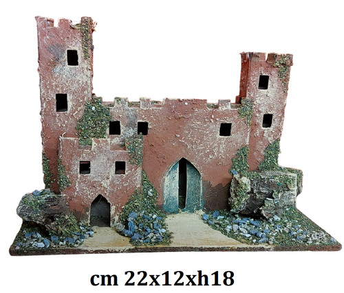Castello presepe con - presepe,