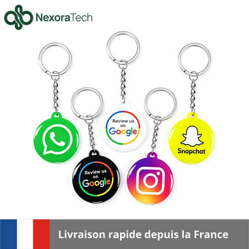 Porte clés nfc ntag215 pour - porte-clés,