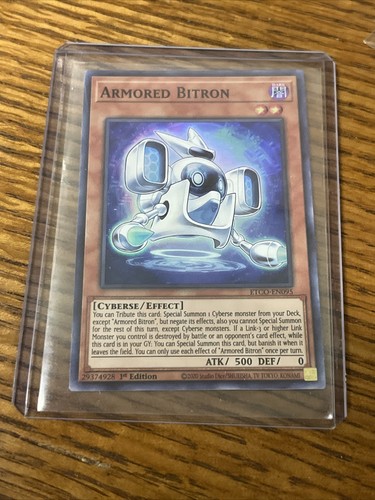 Tcg corazzato bitron - yu-gi-oh!,
