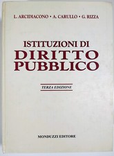 Istituzioni Di Diritto Pubblico - terza ed. - Monduzzi Editore