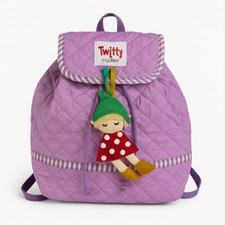 Zainetto Bambina Trilly by Leopard Rosa o Lilla con Bambolina – Modello AU222