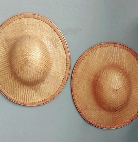 Coppia cappelli asiatici