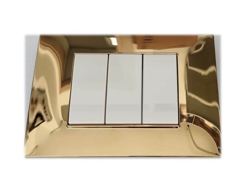 Placca oro lucido vimar - , plana