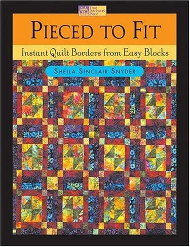 Pieced fit instant quilt - to, fit-
