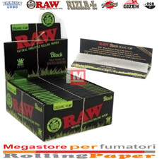 Cartine RAW Black Organic King
