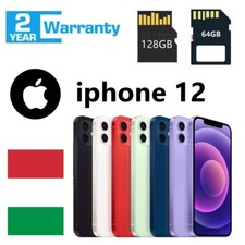 NUOVO Apple iPhone 12 Rosso Bianco Blu Nero - 128GB ❤ Garanzia 24 MESI