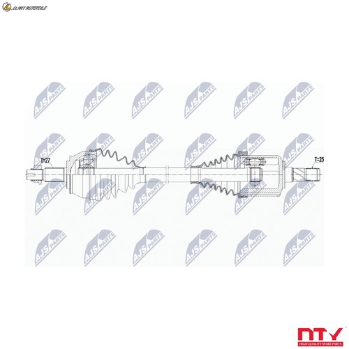 Albero motore npw - motore, per