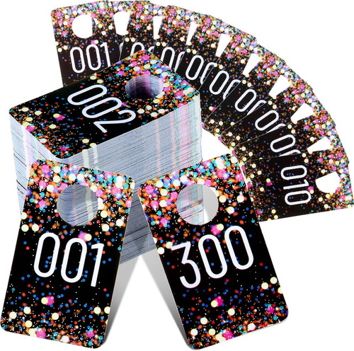 300 pezzi etichette - 300, numeriche
