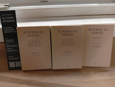 In Forma di parole Libro terzo. (completo) 1981