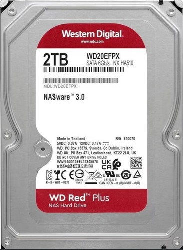 Hard disk western digital - hard, red