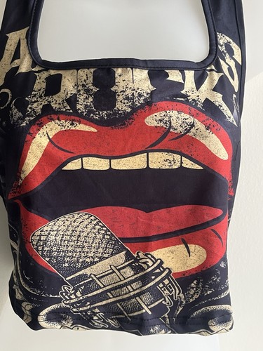 Top donna nero rock grafica - top,