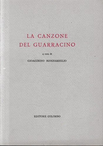 Canzone del guarracino - la,