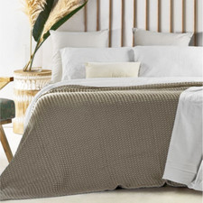 Bassetti Copriletto Estivo Nido d'Ape Stone washed No Stiro - Varie Dimensioni