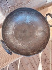 Antica Pentola In Ferro 1800