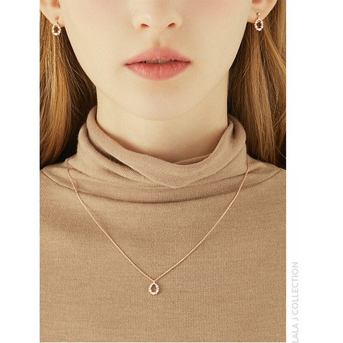 Collana orecchino jestina - e,