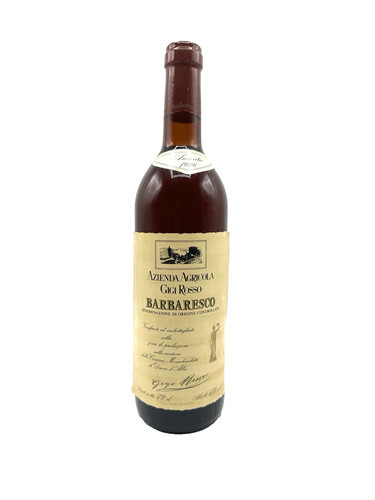 Barbaresco gigi rosso 1976 - barbaresco,