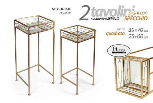 Set tavolini quadrati - tavolini,
