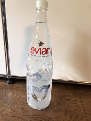 Borraccia vetro evian - in, 1999