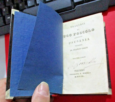 TRAGEDIE di U. FOSCOLO aggiunta PAUSANIA di F. SALFI - MORELLO PALERMO MDCCCXL