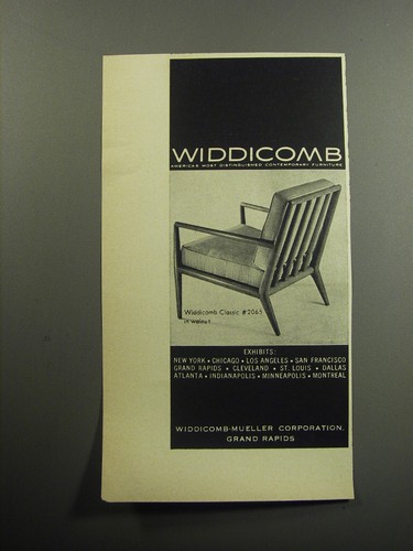 Pubblicità sedia widdicomb - sedia,