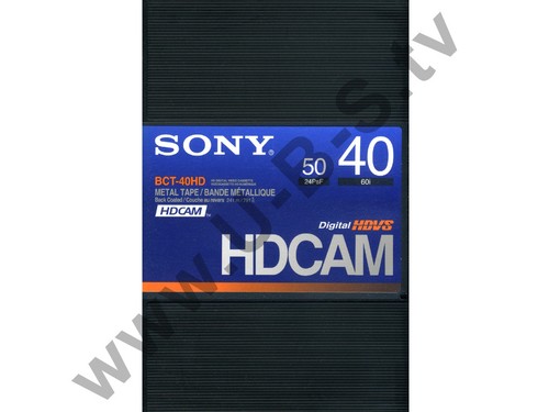 Cassetta hdcam sony - hdcam, bct-40hd