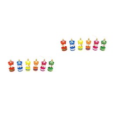  12 pezzi di cavallo rotante da giostra per bambini, regalo di Natale,