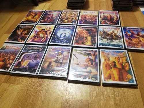 Huge superbook dvd lot - superbook,