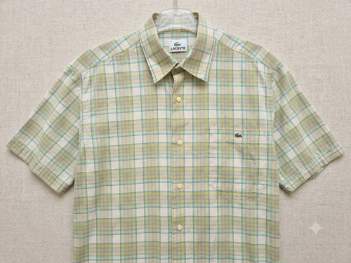 Camicia lacoste maniche - lacoste,