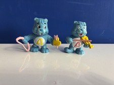 ANGELORSO AZZURRO VARIANTE LOTTO 2 PVC MINI FIGURE IN PLASTICA VINTAGE ANNI 80