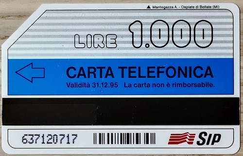 Carta telefonica original - carta,