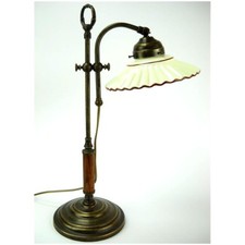 Lampada da tavolo in ottone