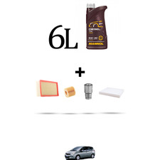 HOFFCAR Kit tagliando 4 FILTRI