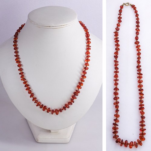 Collana perle ambra vintage