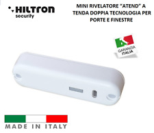 SENSORE RIVELATORE A DOPPIA TECNOLOGIA PIR EFFETTO A TENDA ANTISFARFALLAMENTO