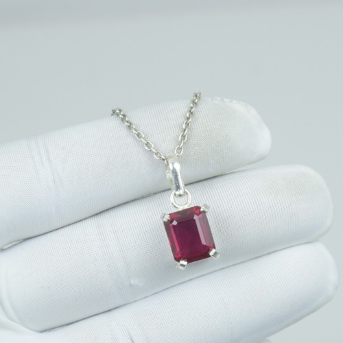 Aaa collana rubino rosso - rubino,