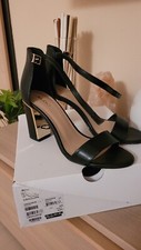 Sandali Aldo pelle nera tacco